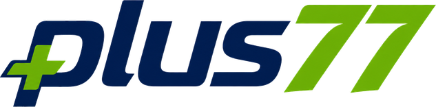 plus77 official logo